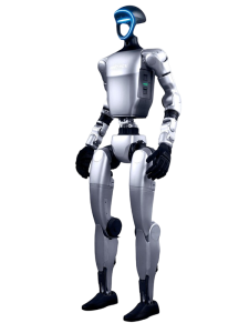 Robot humanoide G1 de frente hacia la derecha