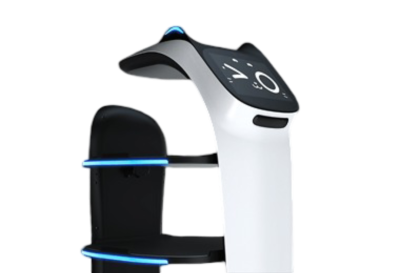 robot camarero bellabot parte superior