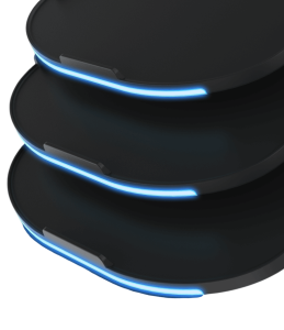 robot camarero bellabot iluminacion bandejas