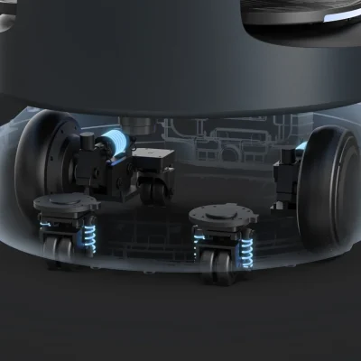 robot camarero bellabot pro 12 detalle de parte inferior