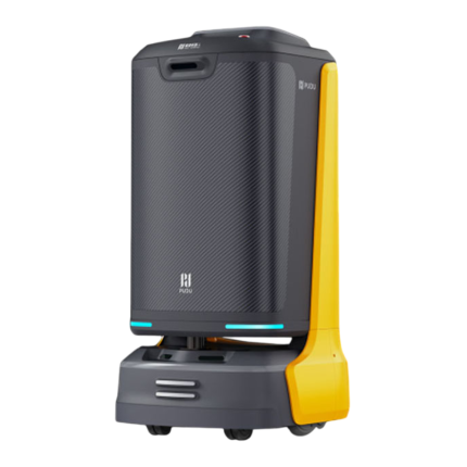 robot camarero y reparto flashbot vista lateral