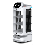 robot camarero y reparto swiftbot con interior a la vista
