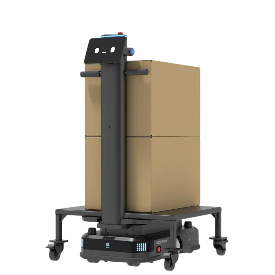 robot de almacén t300 modo elevación