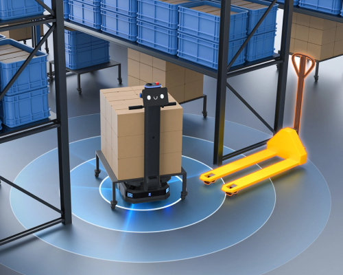 robots de almacén serie T600 evasión dinámica de objetos