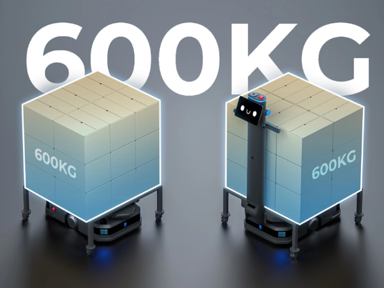 robots de almacén T600 capacidad de carga 600Kg