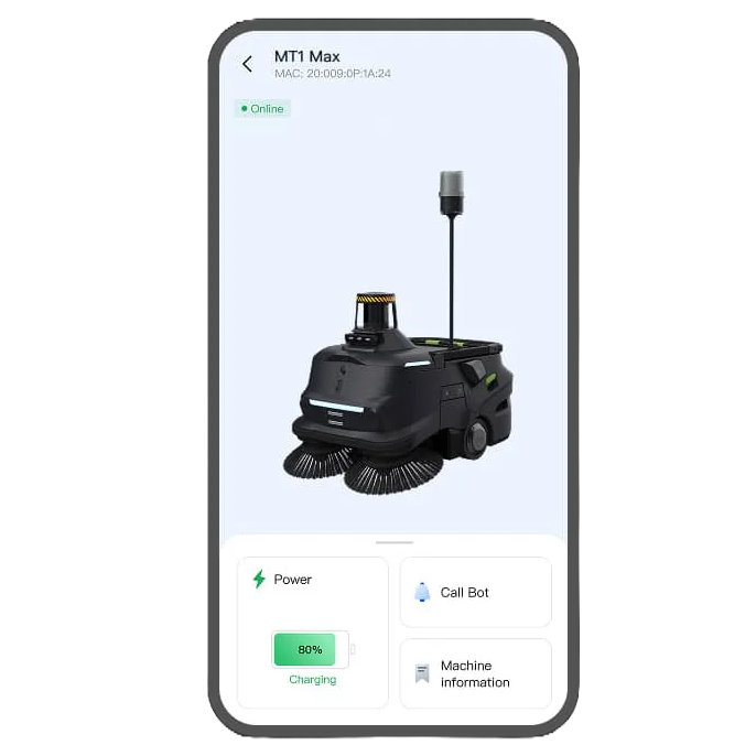 robot de limpieza mt1 max PUDU Link